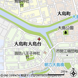 福井県福井市大島町大島台330周辺の地図