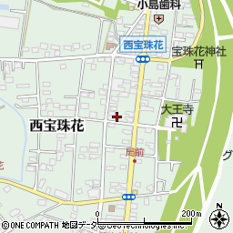 埼玉県春日部市西宝珠花47周辺の地図