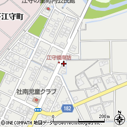福井県福井市江守の里1丁目1708周辺の地図