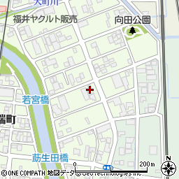 日本ケアサプライ福井周辺の地図