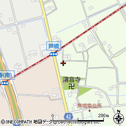 埼玉県春日部市芦橋9周辺の地図