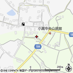 茨城県行方市南568周辺の地図