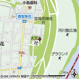 埼玉県春日部市西宝珠花86周辺の地図