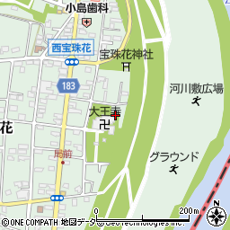 埼玉県春日部市西宝珠花86周辺の地図