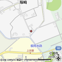 埼玉県春日部市塚崎154周辺の地図