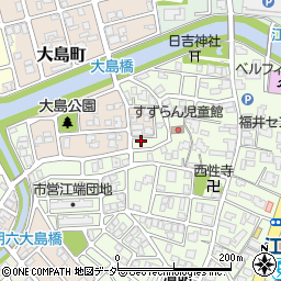 福井県福井市大島町大島台1128周辺の地図