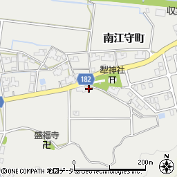 福井県福井市南江守町8周辺の地図