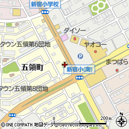 ＡＯＫＩサイズマックス東松山店周辺の地図