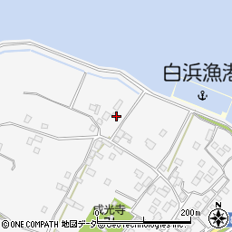 茨城県行方市白浜364周辺の地図