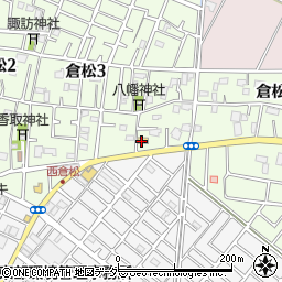 セブンイレブン杉戸倉松店周辺の地図