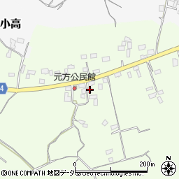 茨城県行方市南750周辺の地図