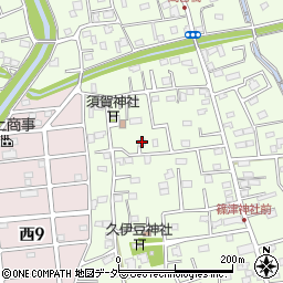 埼玉県白岡市篠津1832周辺の地図