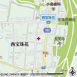 埼玉県春日部市西宝珠花45周辺の地図