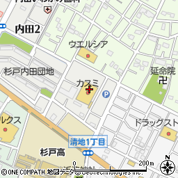 株式会社カスミ　杉戸店周辺の地図