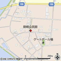 掛崎公民館周辺の地図