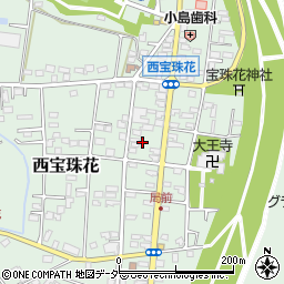 埼玉県春日部市西宝珠花48周辺の地図