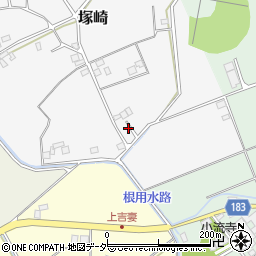 埼玉県春日部市塚崎155周辺の地図