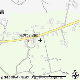 茨城県行方市南747周辺の地図