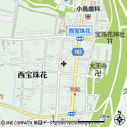 埼玉県春日部市西宝珠花44周辺の地図