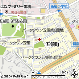 〒355-0031 埼玉県東松山市五領町の地図