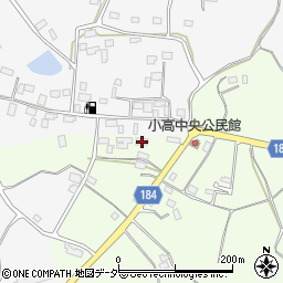 茨城県行方市南568-2周辺の地図