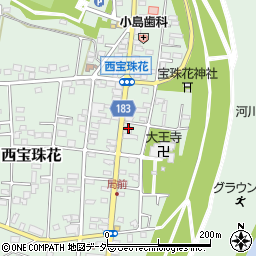 埼玉県春日部市西宝珠花64周辺の地図