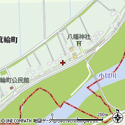 茨城県常総市箕輪町40周辺の地図
