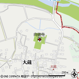 向徳寺周辺の地図