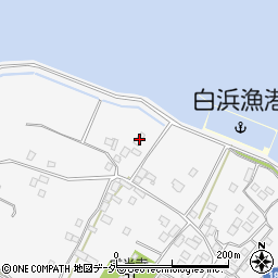 茨城県行方市白浜362周辺の地図