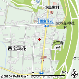 埼玉県春日部市西宝珠花50周辺の地図