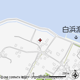 茨城県行方市白浜523周辺の地図