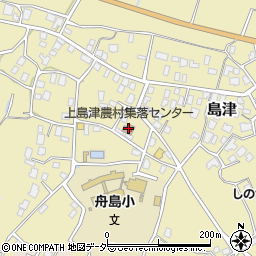 上島津農村集落センター周辺の地図