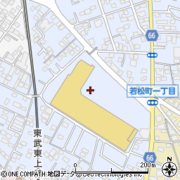 花さんしょう ビバモール東松山店周辺の地図