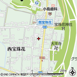 埼玉県春日部市西宝珠花51周辺の地図