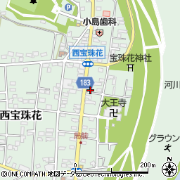 埼玉県春日部市西宝珠花62周辺の地図