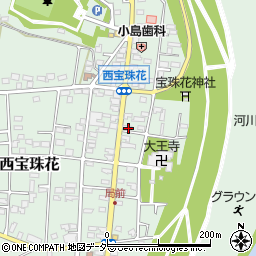 埼玉県春日部市西宝珠花62周辺の地図