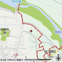 埼玉県比企郡嵐山町根岸270-2周辺の地図