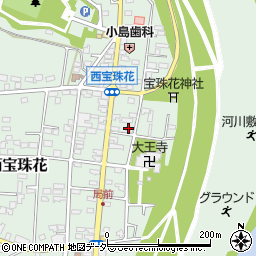 埼玉県　警察署春日部警察署宝珠花駐在所周辺の地図