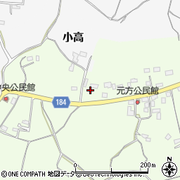 茨城県行方市南703周辺の地図