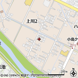 長野県諏訪市上川2丁目2143周辺の地図