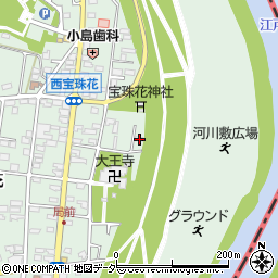 埼玉県春日部市西宝珠花84周辺の地図