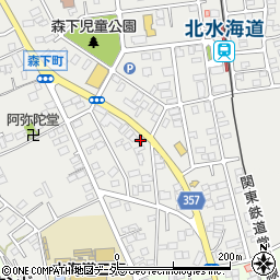 茨城県常総市水海道森下町4568-2周辺の地図