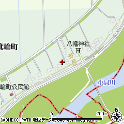 茨城県常総市箕輪町39周辺の地図