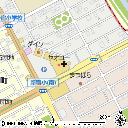 餃子の王将 ヤオコー東松山店周辺の地図