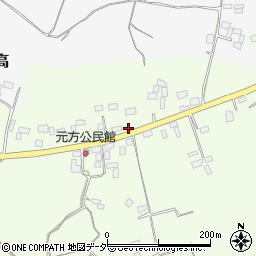茨城県行方市南721周辺の地図