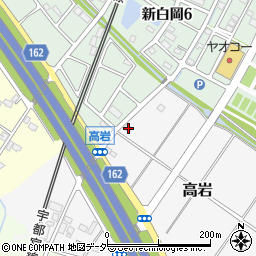 埼玉県白岡市高岩35-3周辺の地図