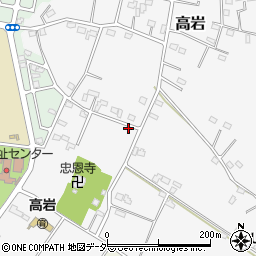 埼玉県白岡市高岩2139-3周辺の地図