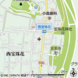 埼玉県春日部市西宝珠花52周辺の地図