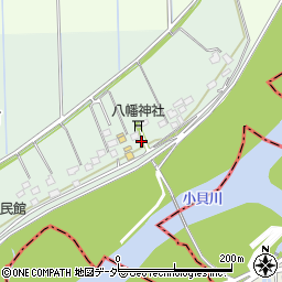 茨城県常総市箕輪町32周辺の地図
