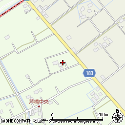 埼玉県春日部市芦橋1163周辺の地図